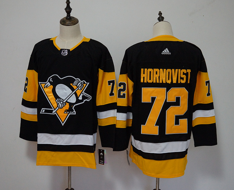 Men's Pittsburgh Penguins Patric Hornqvist #72 Black Jersey